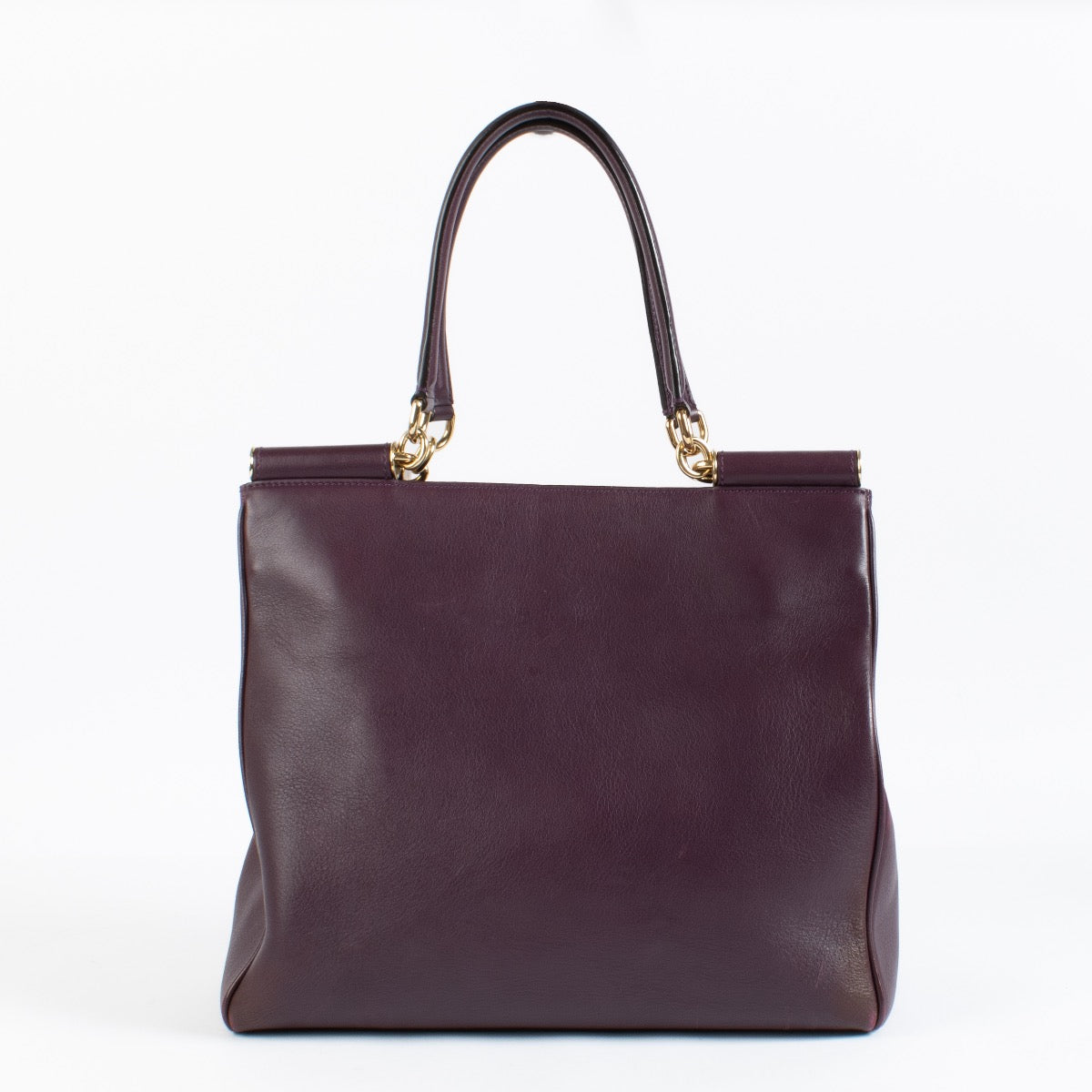 Sac en cuir violet Dolce & Gabbana