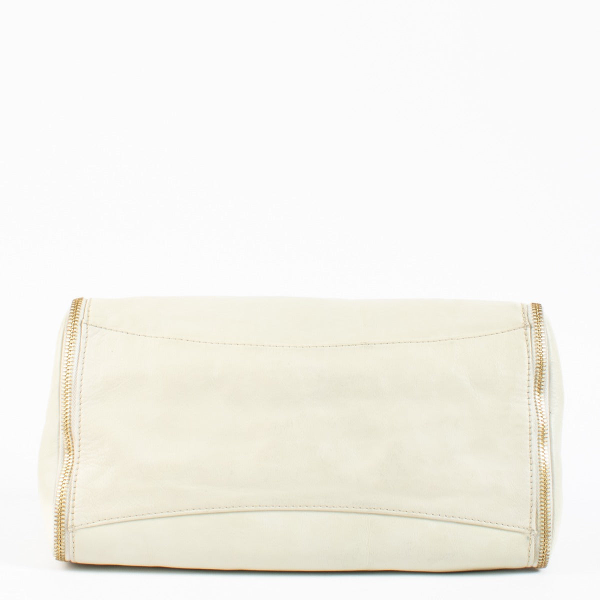 Sac Boston en cuir crème Givenchy