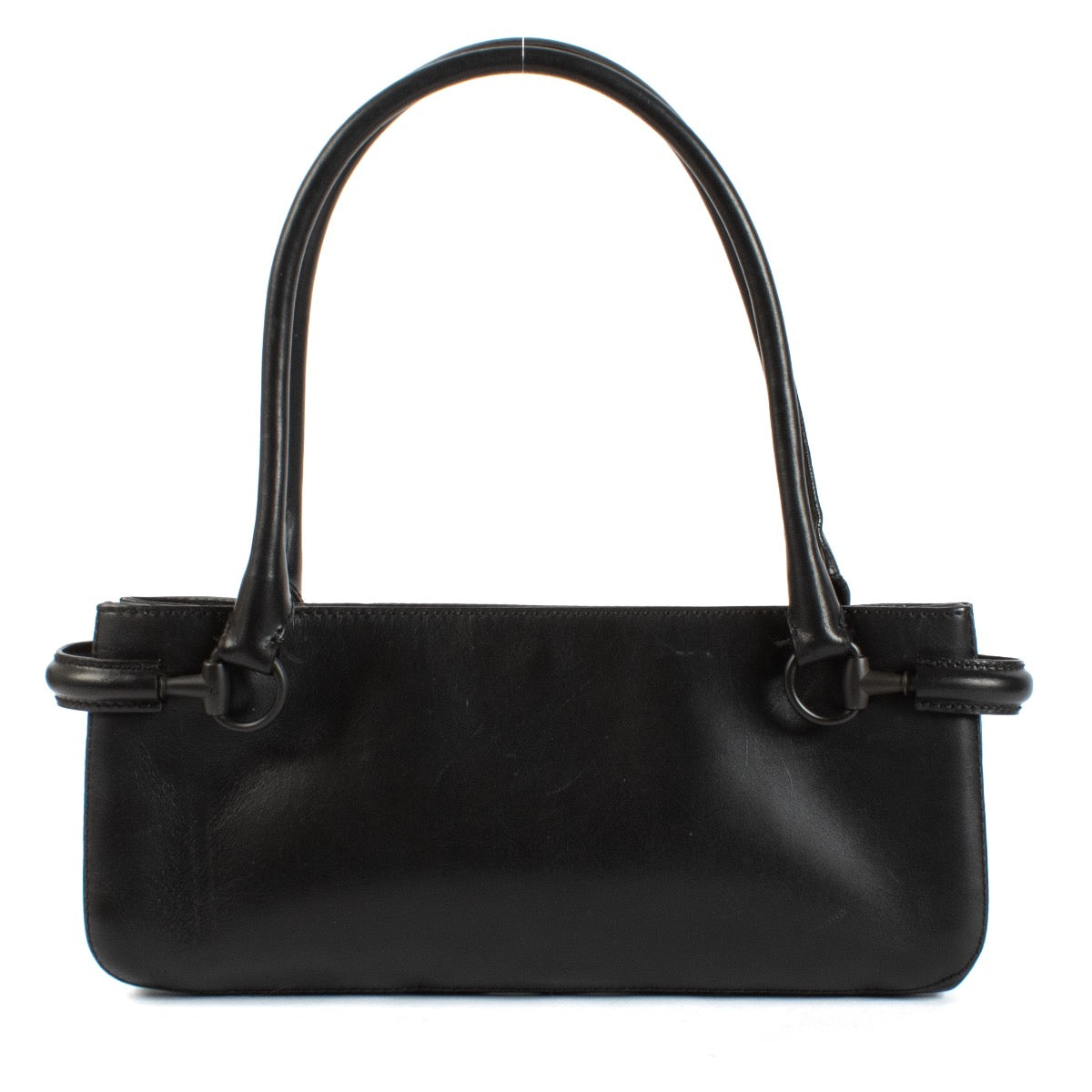 shop 100% authentic second hand Gucci Black Leather Shoulder Bag on Labellov.com