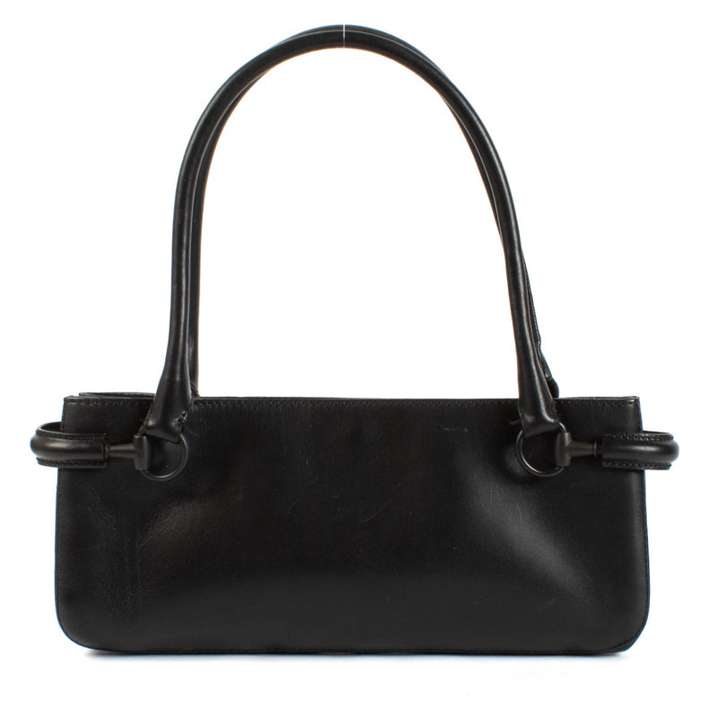 shop 100% authentic second hand Gucci Black Leather Shoulder Bag on Labellov.com