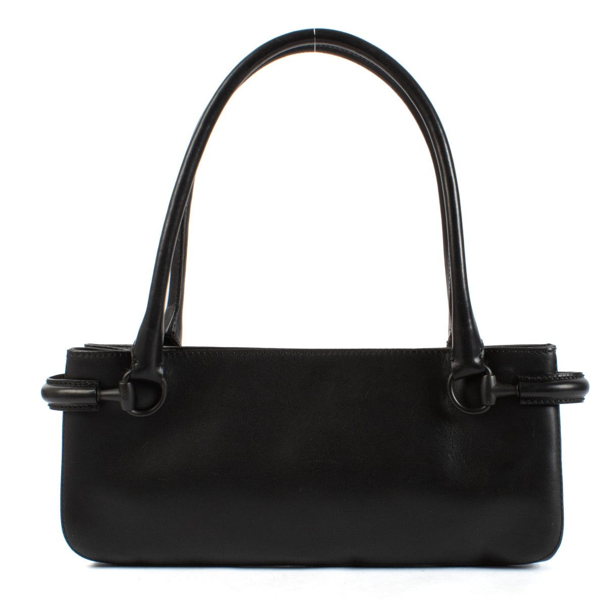 shop 100% authentic second hand Gucci Black Leather Shoulder Bag on Labellov.com