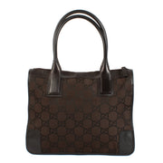 Gucci Brown GG Nylon Tote Bag