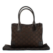 Gucci Brown GG Nylon Tote Bag