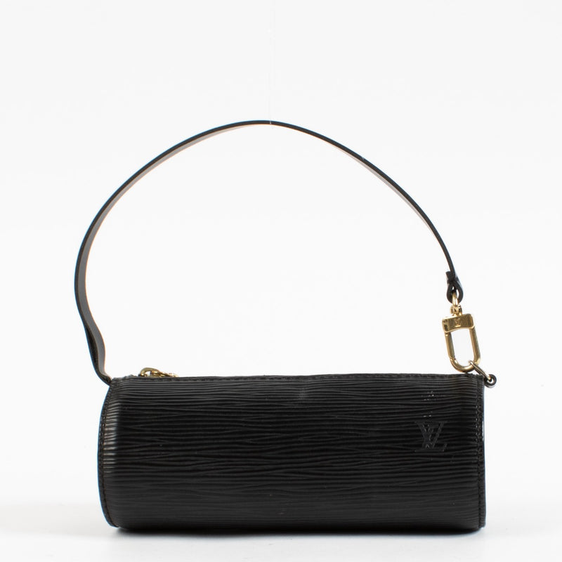 Shop 100% authentic second hand Louis Vuitton Black Epi Papillon Pouch on Labellov.com