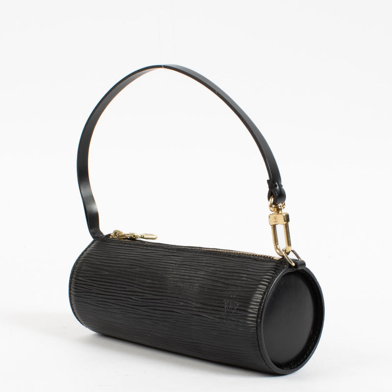 Shop 100% authentic second hand Louis Vuitton Black Epi Papillon Pouch on Labellov.com