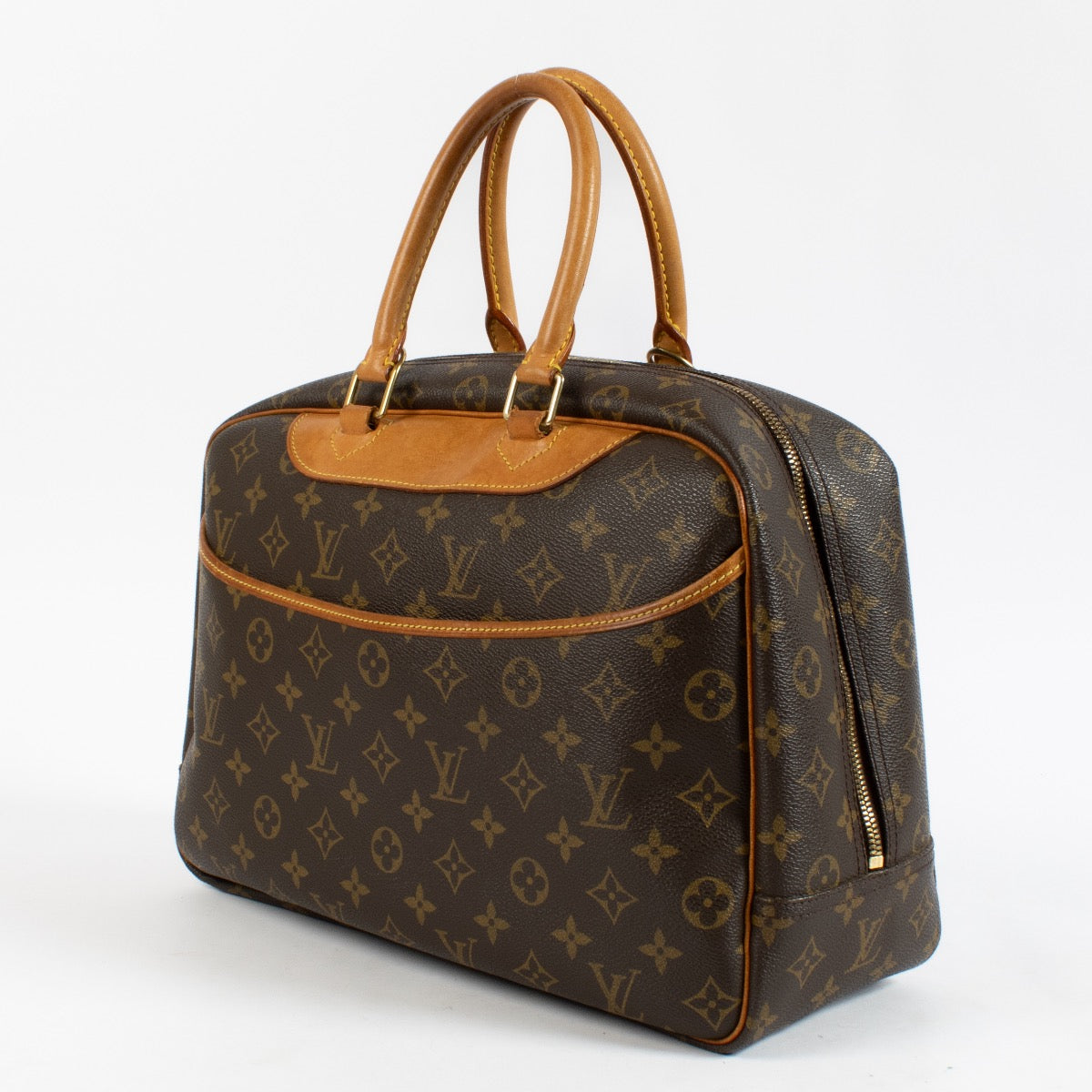 Shop 100% authentic second hand Louis Vuitton Monogram Deauville Top Handle Bag on Labellov.com