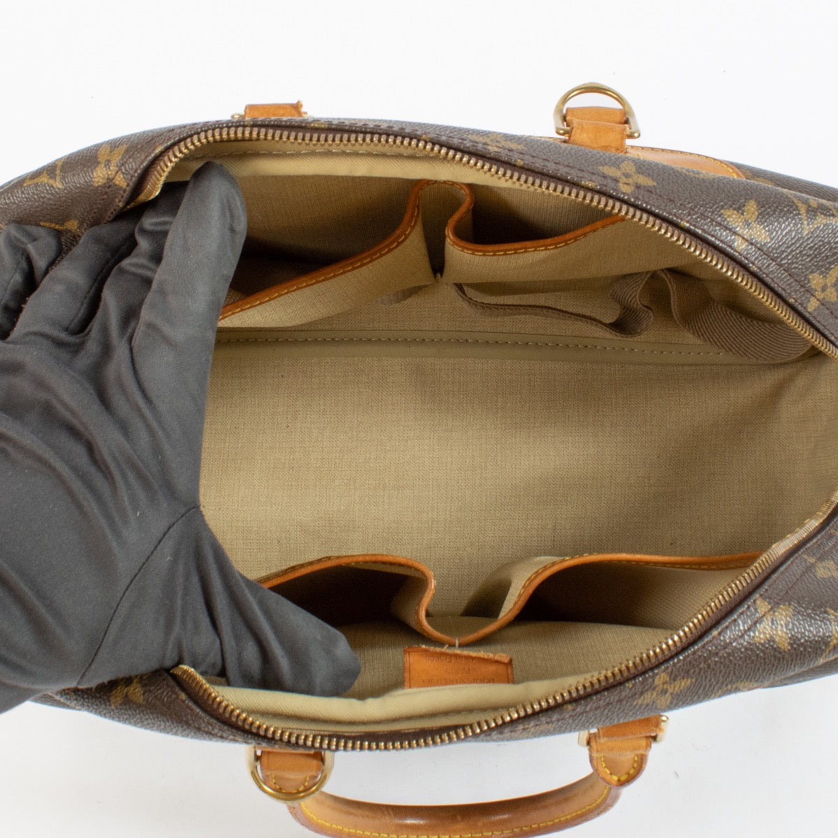 Shop 100% authentic second hand Louis Vuitton Monogram Deauville Top Handle Bag on Labellov.com