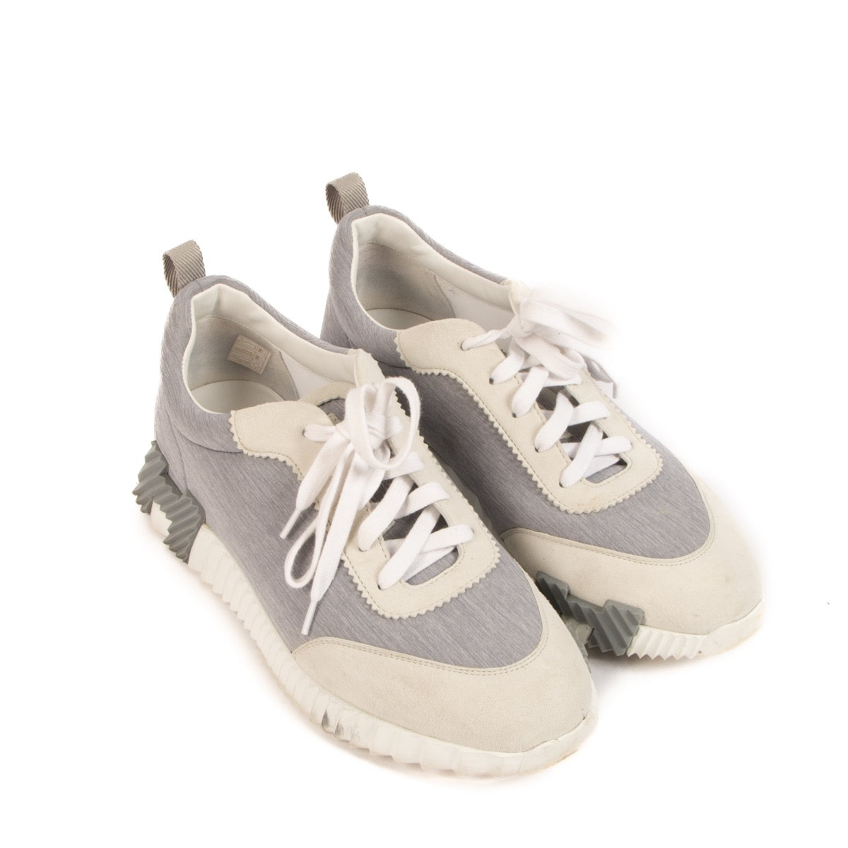 Shop 100% authentic second-hand Hermès Grey Sneakers - Size 42 on Labellov.com