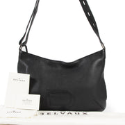 Delvaux Black Louise Besace Taurillon Shoulder Bag