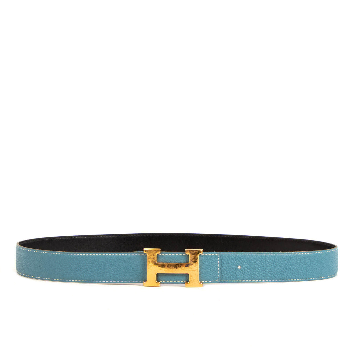 Hermès Omkeerbare H Gesp 32 mm Riem - Maat 90
