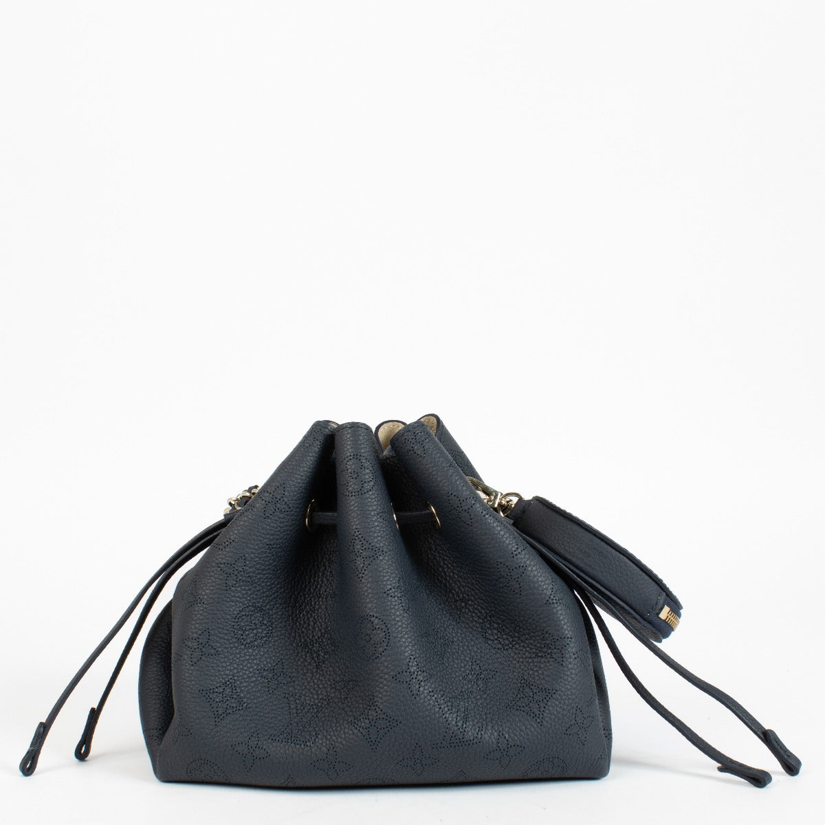 Authentic preloved Louis Vuitton Navy Mahina Bella Bag on Labellov.com