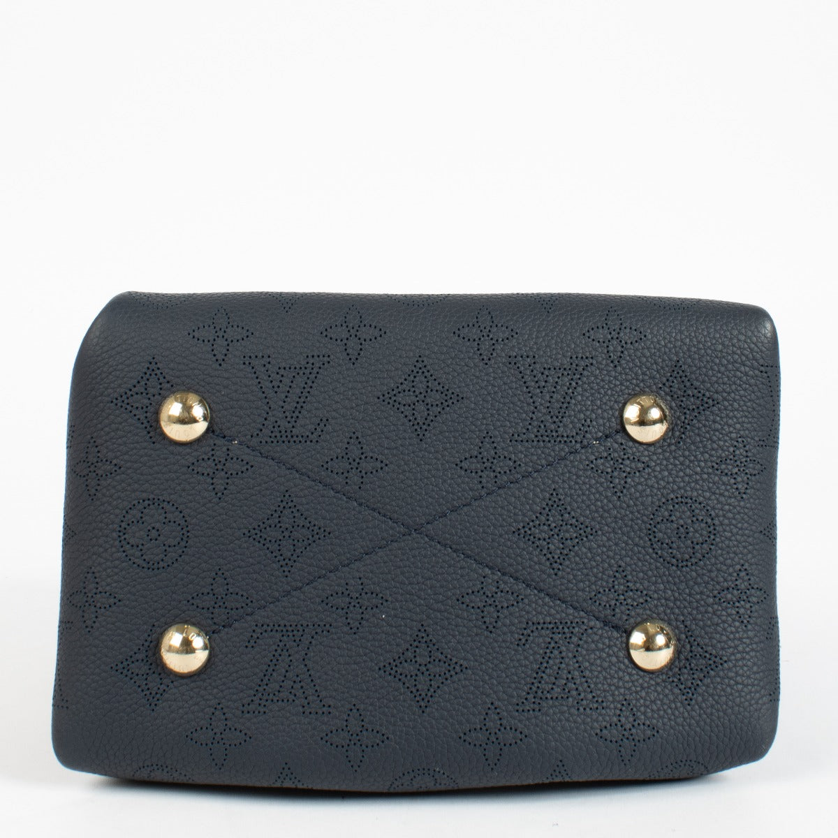 Authentic preloved Louis Vuitton Navy Mahina Bella Bag on Labellov.com