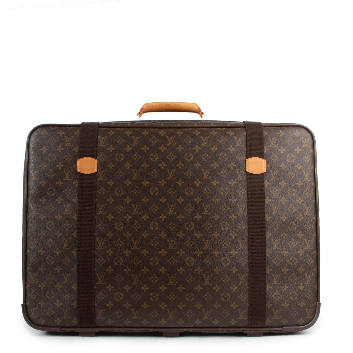 Buy online authentic second hand Louis Vuitton Monogram Satalitte 70 Travel Bag in very good condition at Labellov in Antwerp
