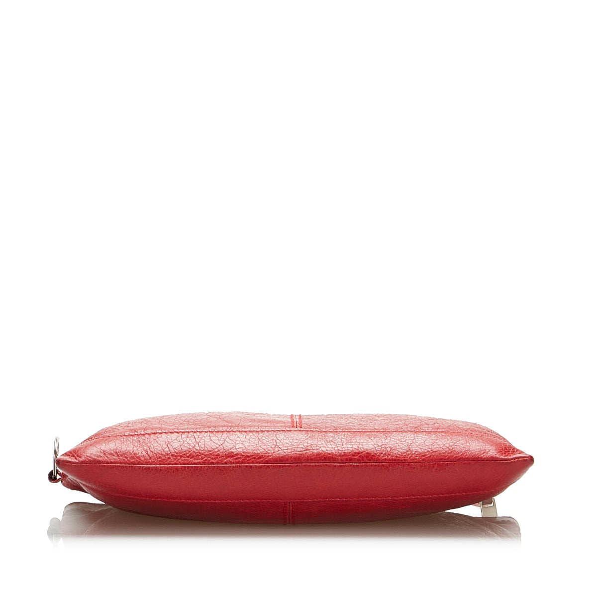 Balenciaga Red Arena Clip M Clutch Bag