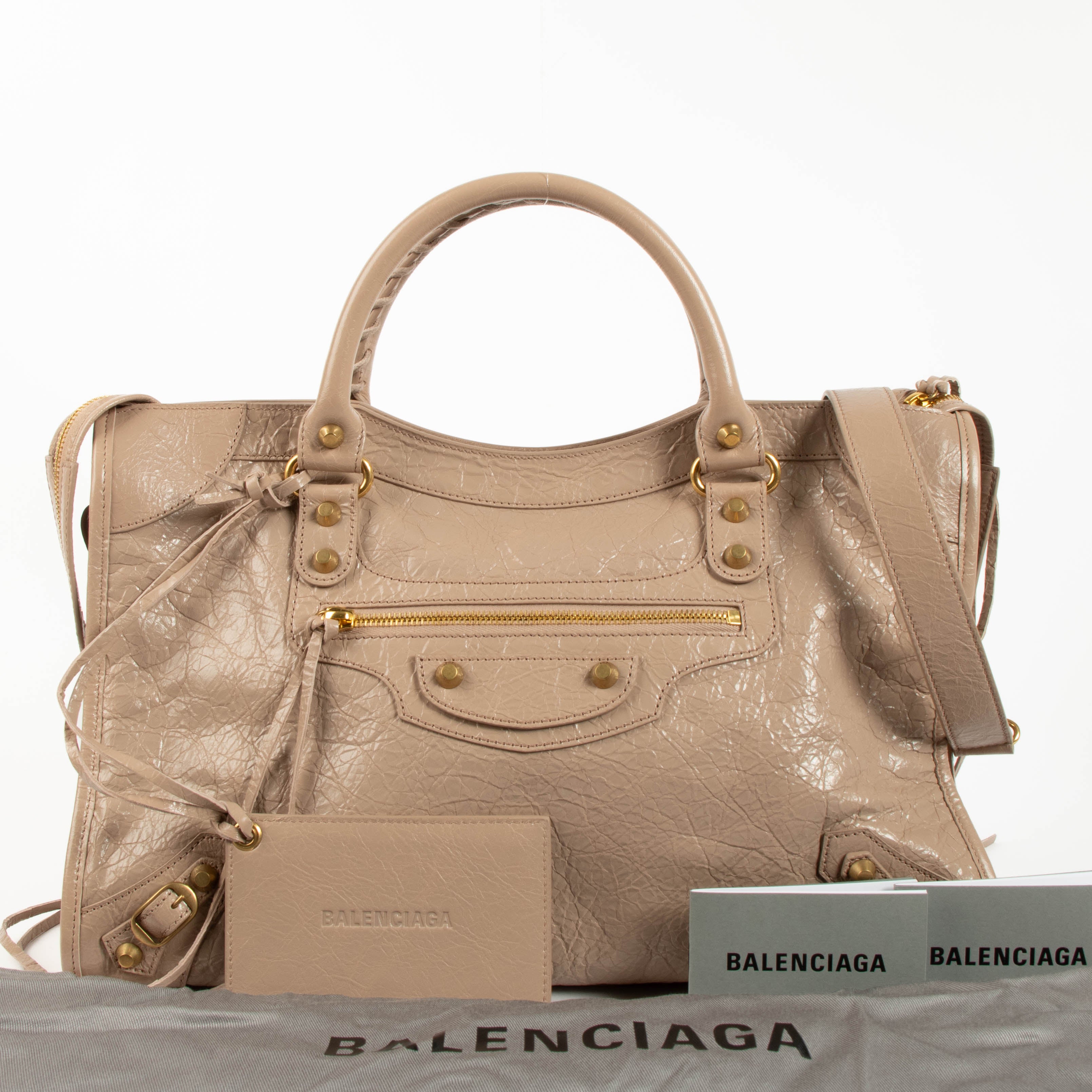Balenciaga Blush Arena Medium Le City Bag – Labellov