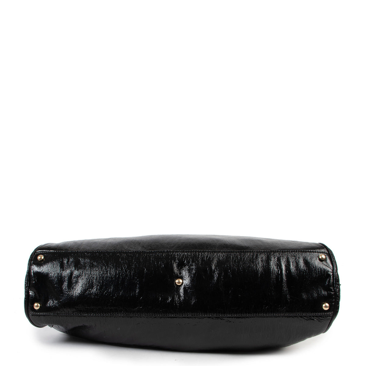 Chanel Black Patent Shoulder Bag