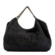 Chanel Denim Coco Cabas Bag