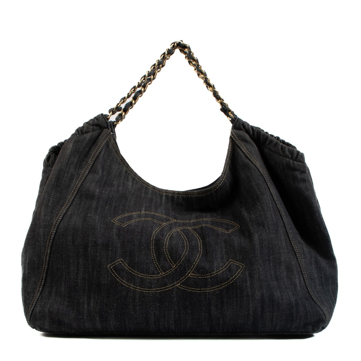 Chanel Denim Coco Cabas Bag