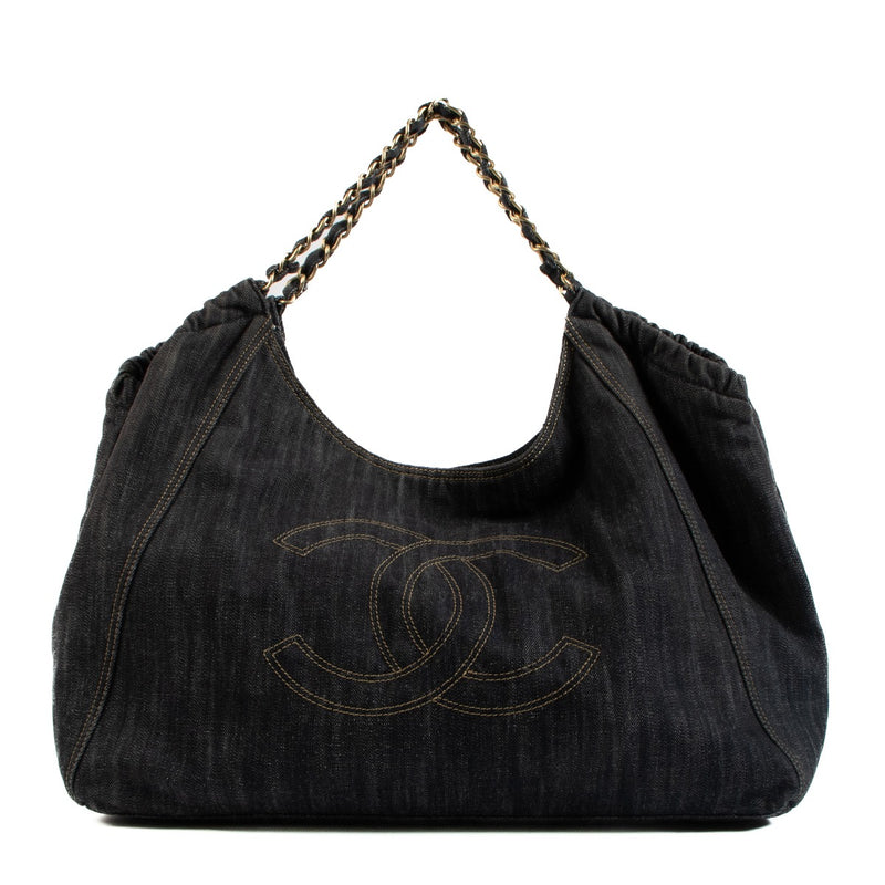 Chanel Denim Coco Cabas Bag