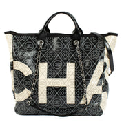 Authentic second hand Chanel 18S Coated Canvas Camellia Deauvillle Shopping Tote Bag on Labellov.com