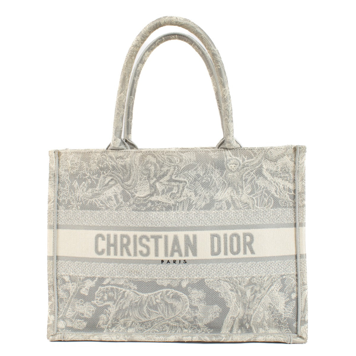 Shop the dior Grey Toile De Jouy Medium shop now at Labellov.