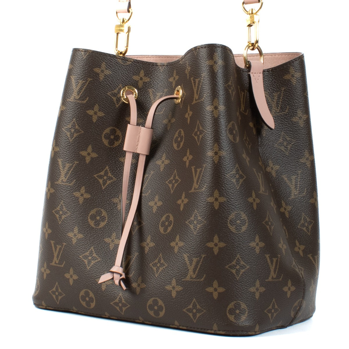 Louis Vuitton Monogram/Rose Poudre NéoNoé Bag