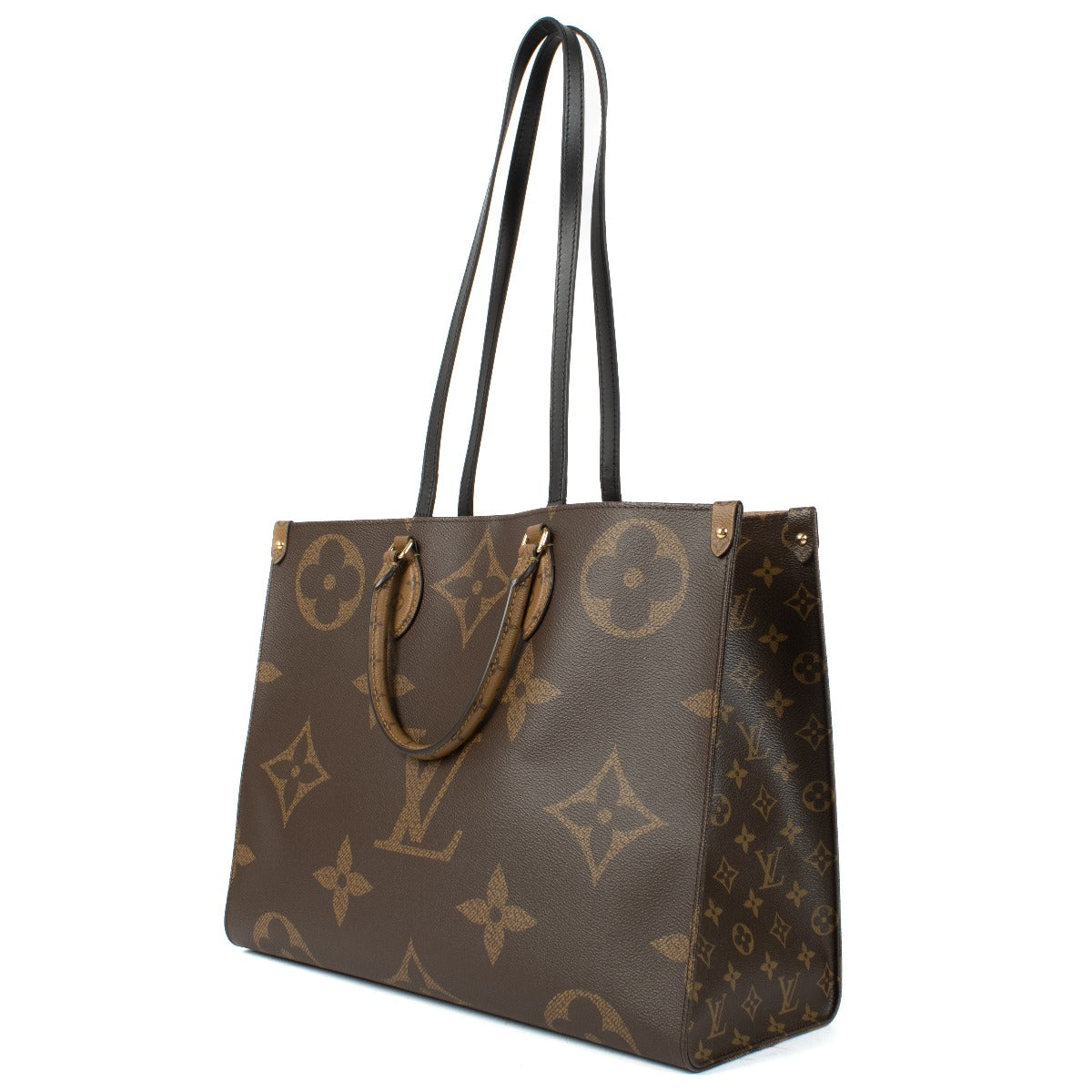 Second hand designer vintage luxury pre-owned Louis Vuitton Monogram Onthego GM Bag