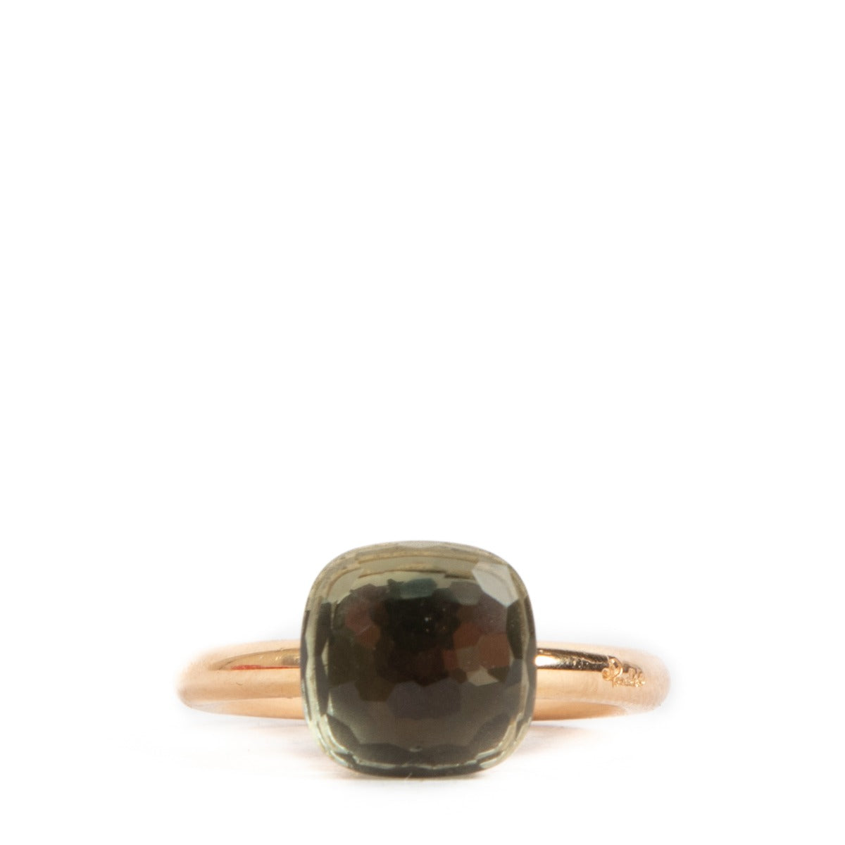Pomellato Nudo Classic Rose Gold Praziolite Ring