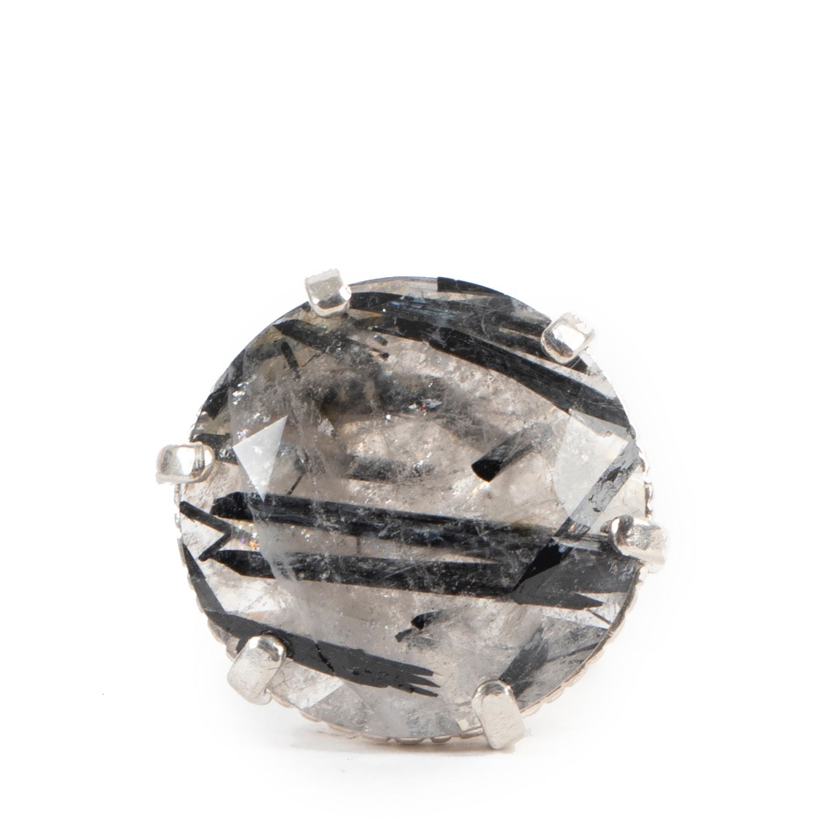 Shop safe online at Labellov in Antwerp this 100% authentic second hand Wouters & Hendrix Rutilated Quartz Silver Ring