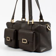 Shop 100% authentic second hand Delvaux Cafe Souple Fjord Le Audrey Bag on Labellov.com
