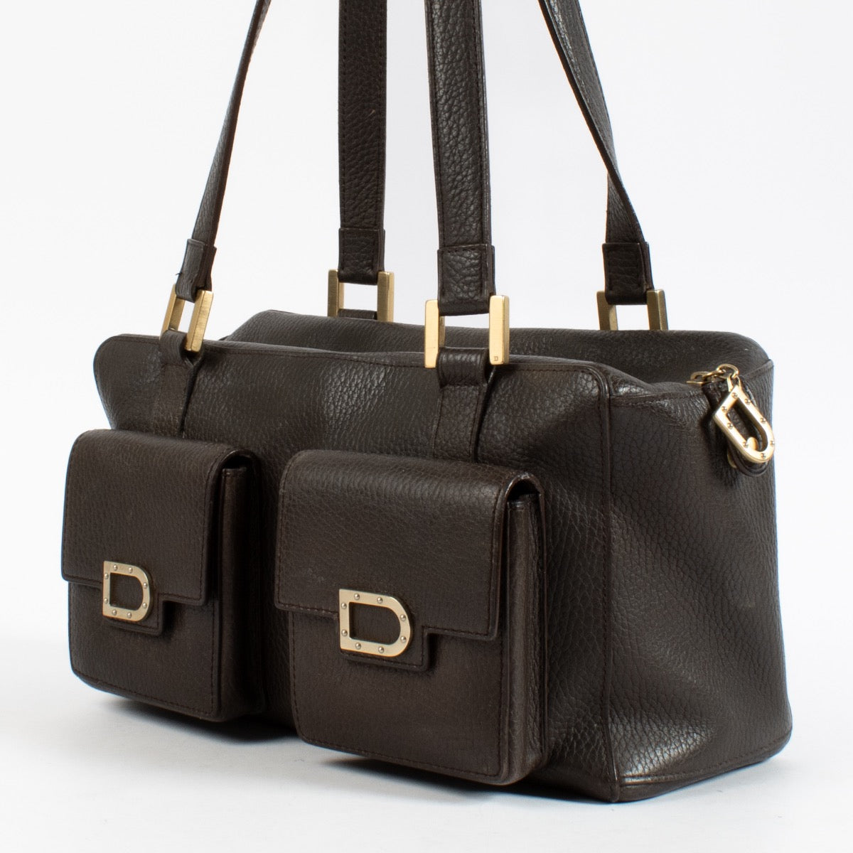 Shop 100% authentic second hand Delvaux Cafe Souple Fjord Le Audrey Bag on Labellov.com