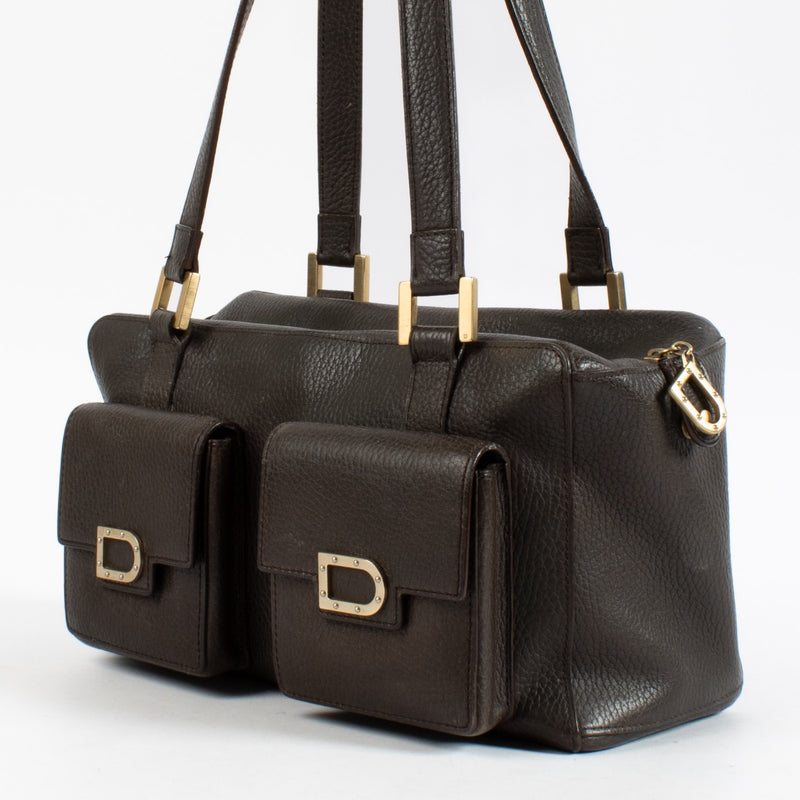 Shop 100% authentic second hand Delvaux Cafe Souple Fjord Le Audrey Bag on Labellov.com