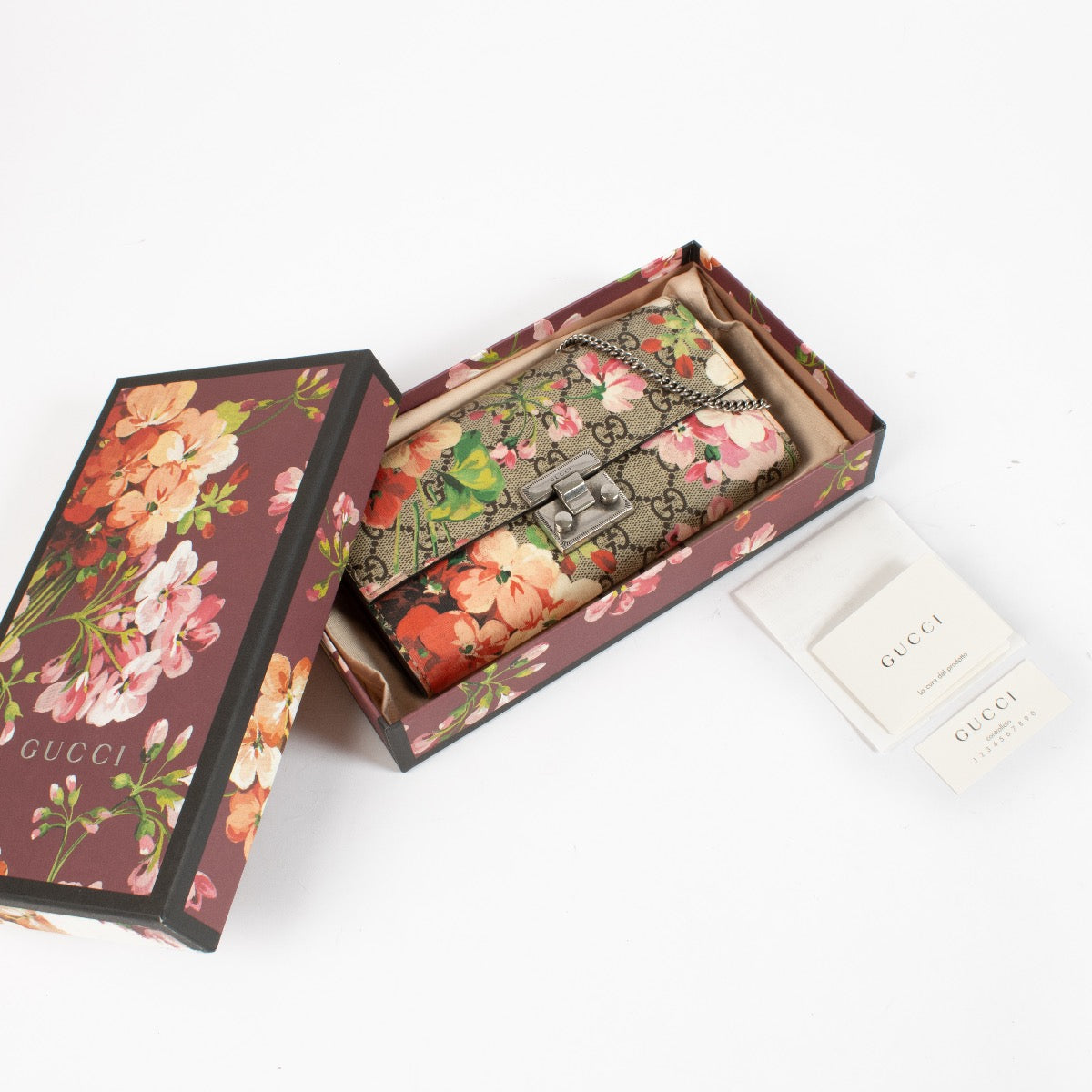 Shop 100% authentic second hand Gucci GG Bloom Wallet On Chain Clutch on Labellov.com