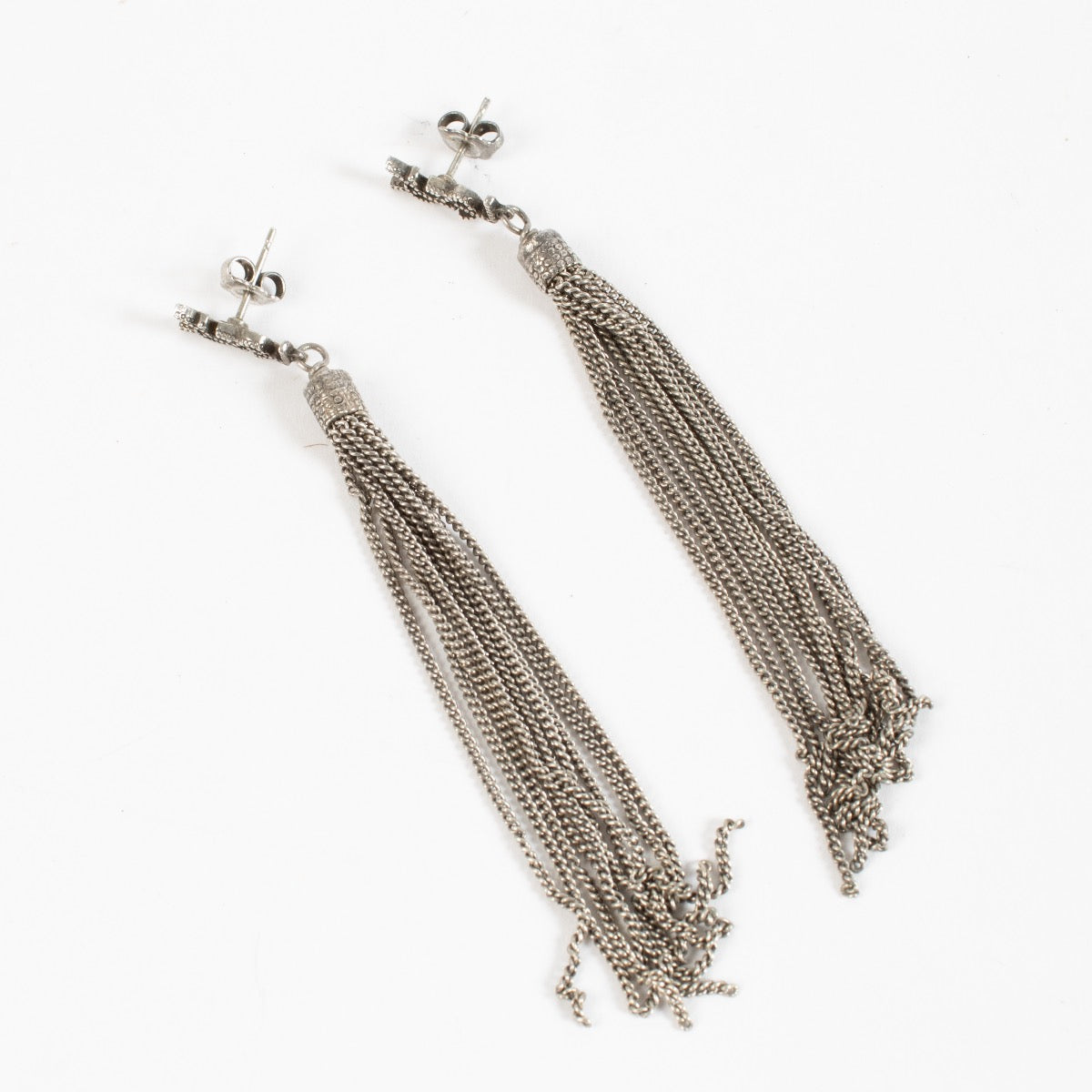 Shop 100% authentic second hand Saint Laurent Tassel Earrings on Labellov.com