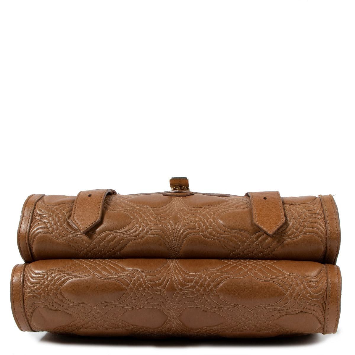 Proenza Schouler Camel Kleine PS1 Gewatteerde Lamsleren Crossbodytas