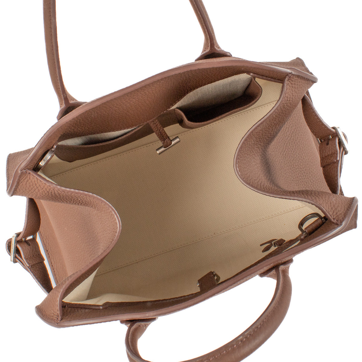 The Row Donkerbruine Leren Soft Margaux 12 Tas