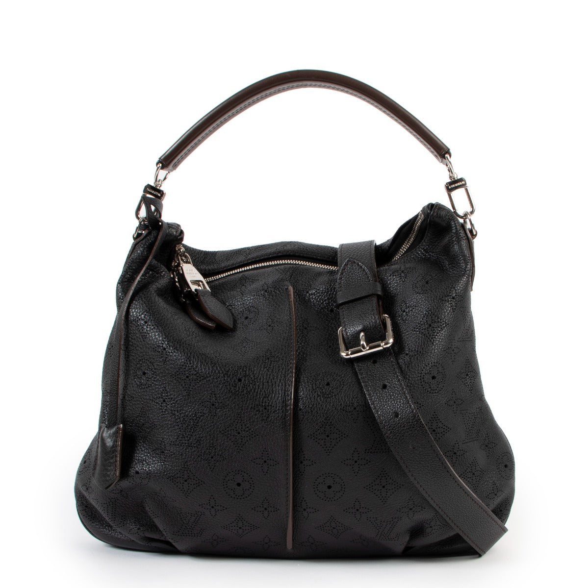 Louis Vuitton Black Selene PM Mahina
