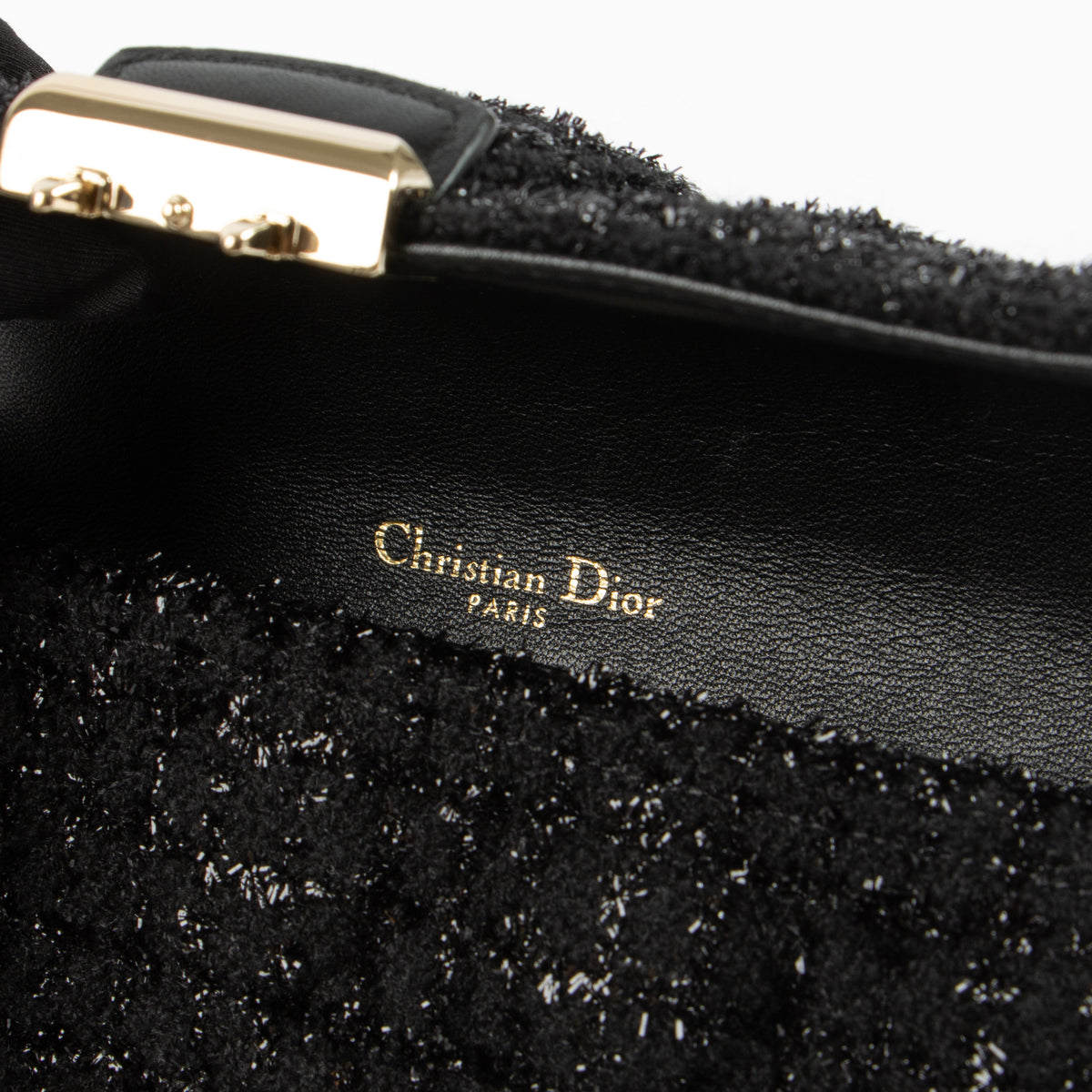 Shop this authentic Christian Dior Black Tweed Mini Miss Dior Bag pre-loved on   Labellov.com