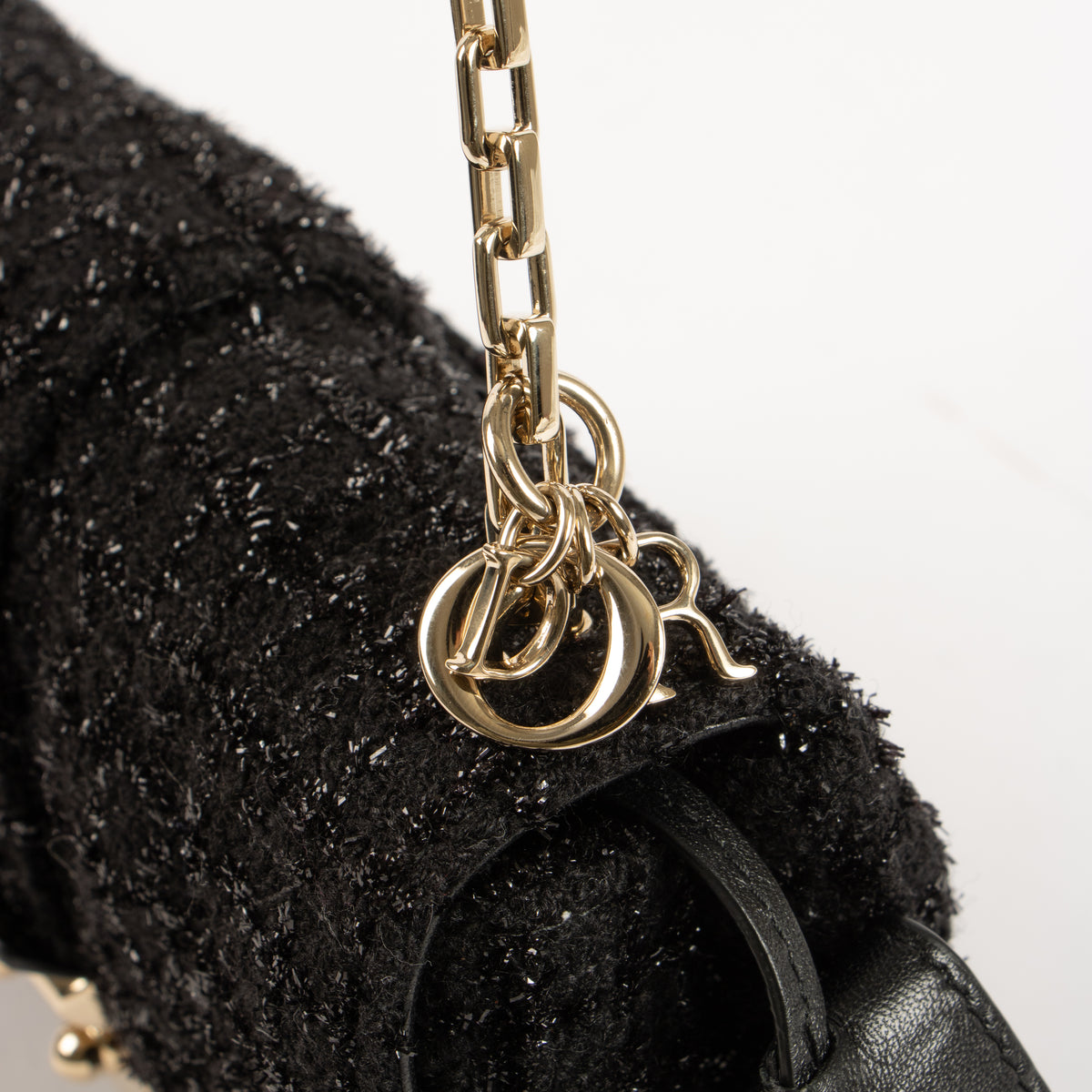 Shop this authentic Christian Dior Black Tweed Mini Miss Dior Bag pre-loved on   Labellov.com
