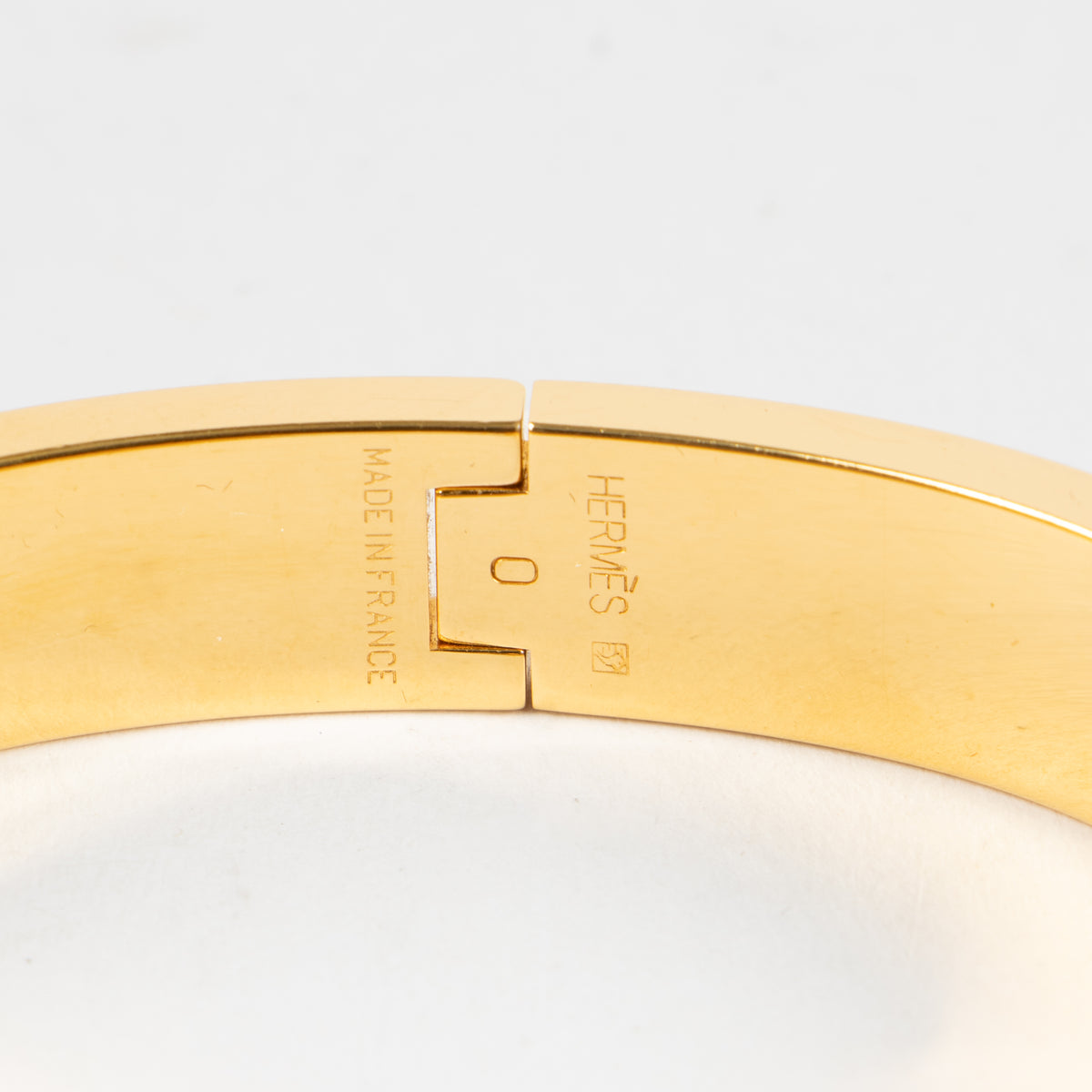 Hermes Pink Clic H Bracelet - PM