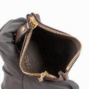 Shop the authentic Louis Vuitton Brown Monogram Mini Lin Key Pouch on Labellov.com !