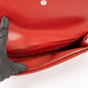 Shop this authentic Louis Vuitton Red Epi Leather Clutch pre-loved on Labellov.com 