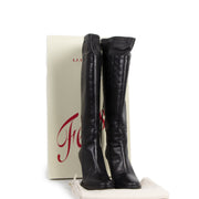 Buy authentic secondhand A.F Van De Vorst Black Croco Leather Boots - Size 38 at the right price at LabelLOV vintage webshop. Safe and secure online shopping. Koop authentieke tweedehands A.F Van De Vorst Black Croco Leather Boots - Size 38 met de juiste