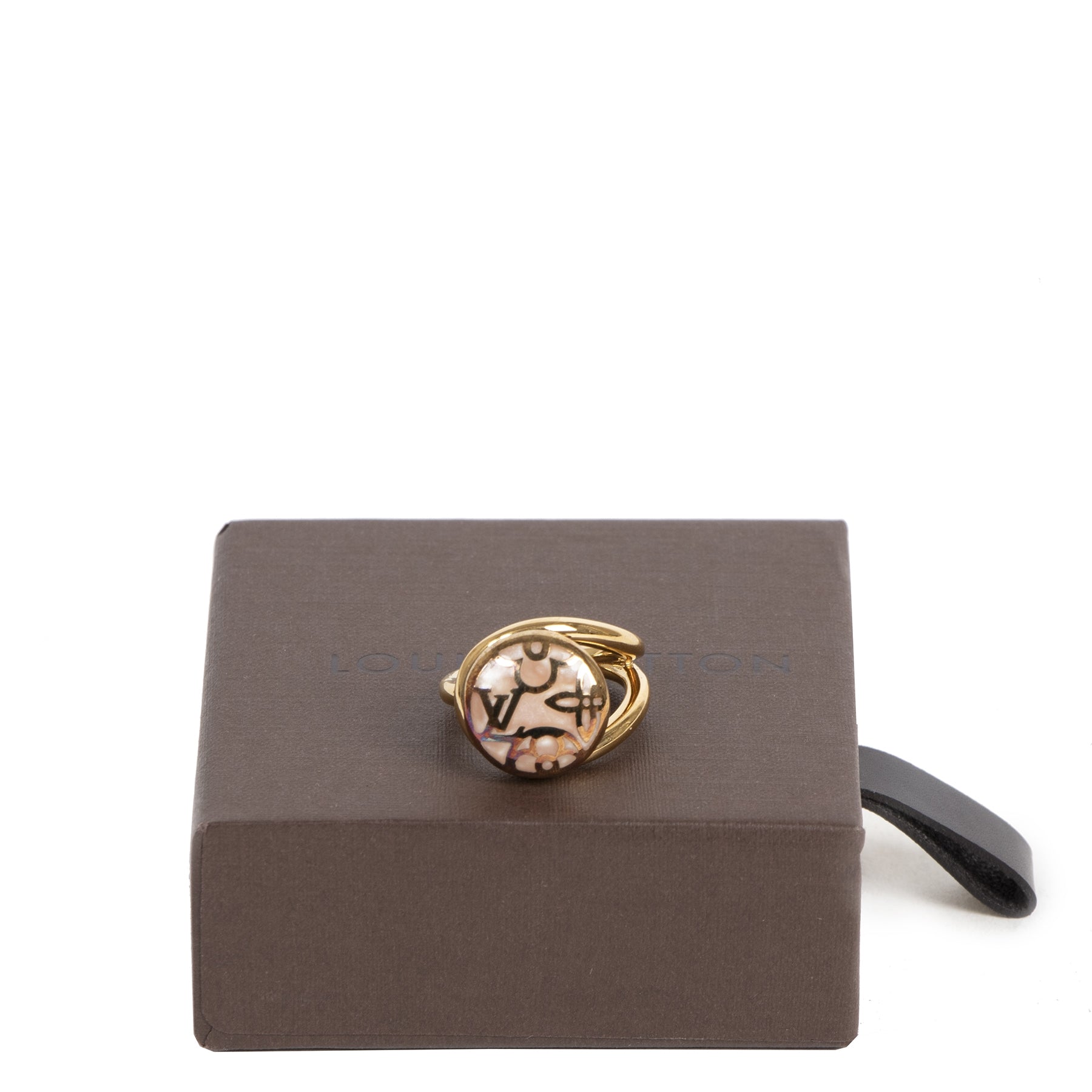 Authentieke tweedehands vintage Louis Vuitton Celeste Ring - Size M koop online webshop LabelLOV