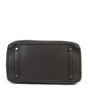Best price of 2020 for authentic Hermès Birkin 35 Graphite Taurillon Clemence PHW