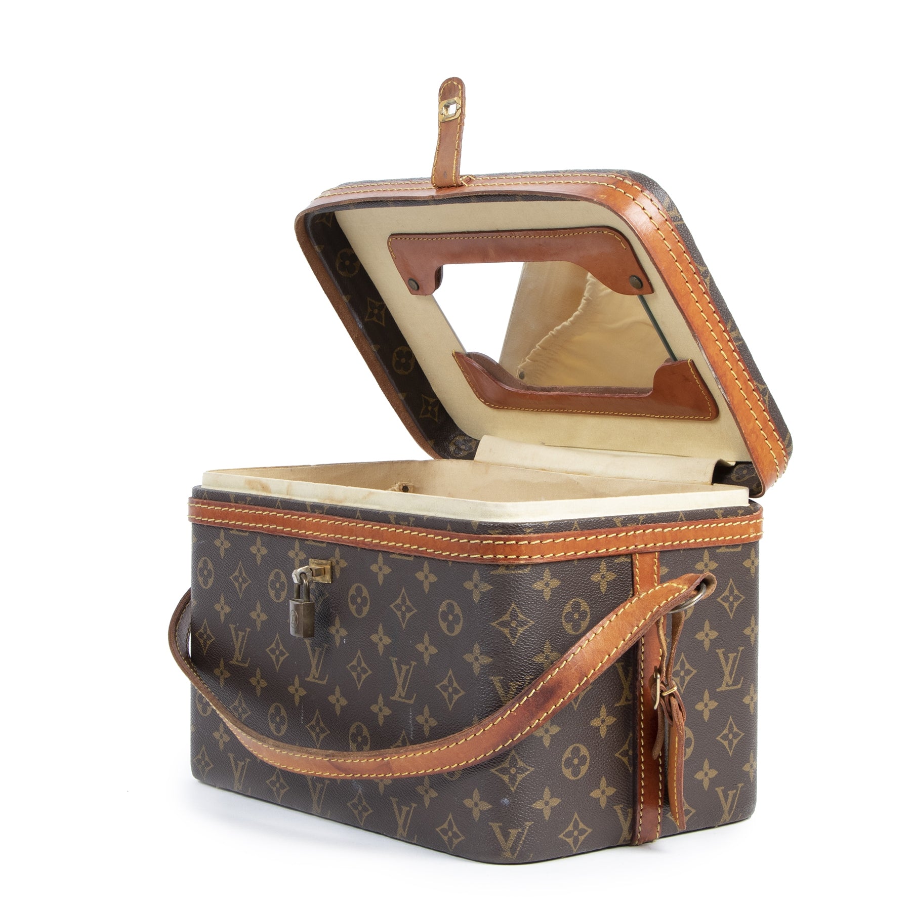 Louis Vuitton Monogram Trunk Vanity Case pour le meilleur prix