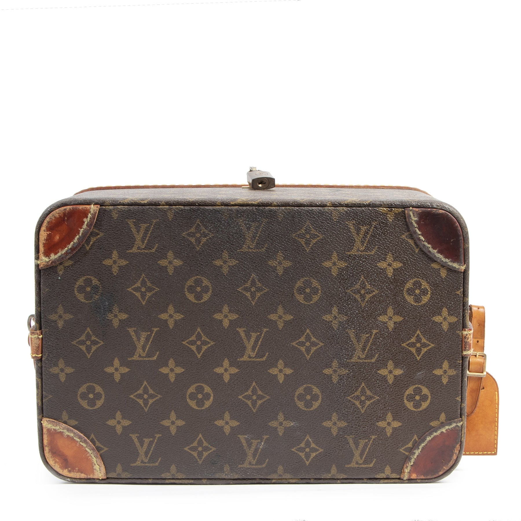 Louis Vuitton Monogram Trunk Vanity Case for sale online at Labellov secondhand luxury