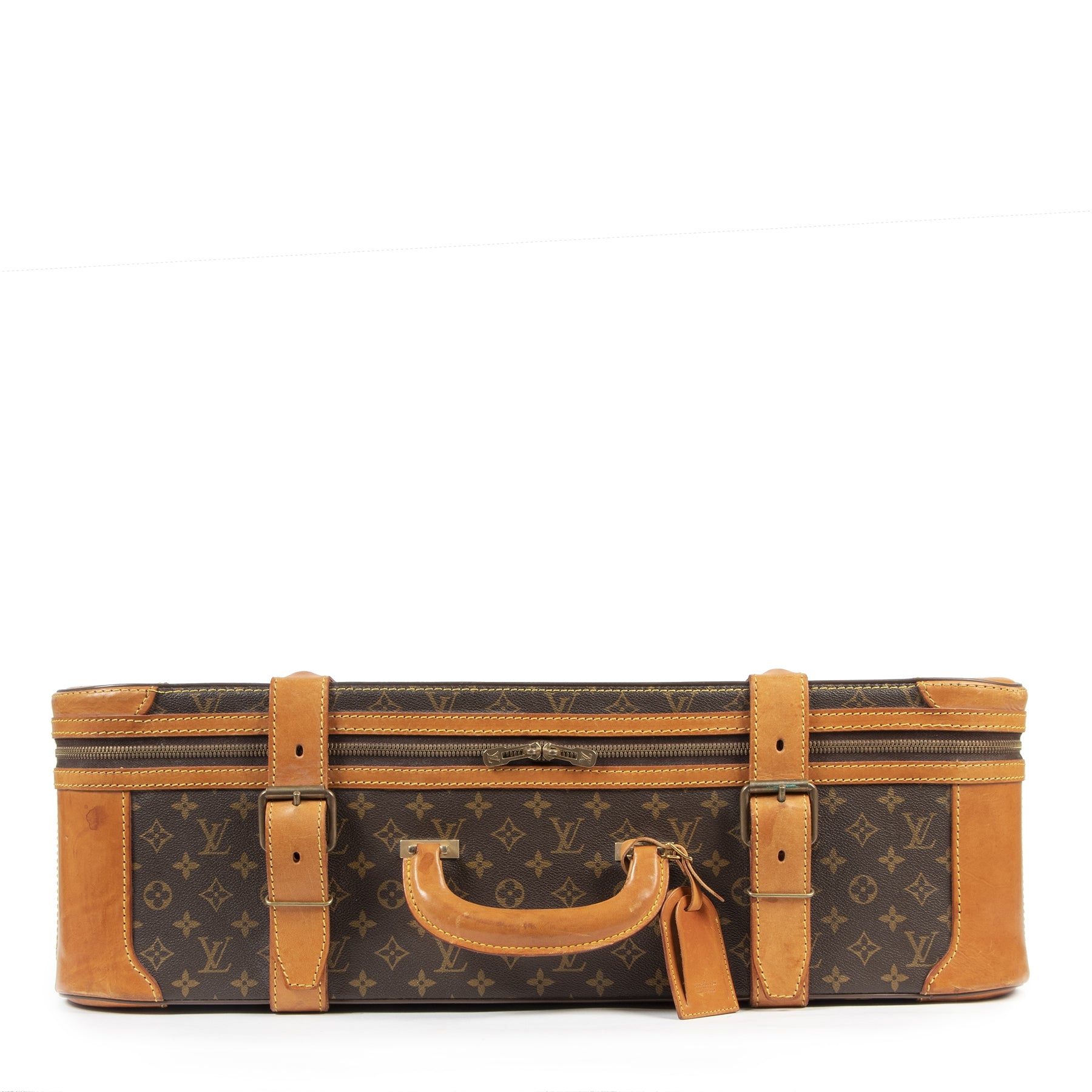 Louis Vuitton Stratos 70 Monogram Suitcase kopen en verkopen aan de beste prijs bij Labellov tweedehands luxe in Antwerpen