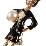 Chanel Mademoiselle Coco Chanel Pearl Brooch