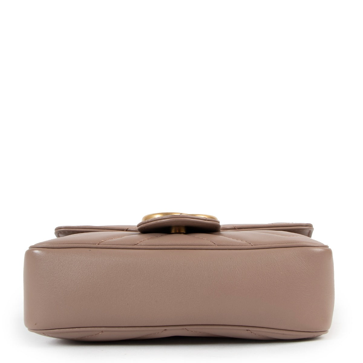 Gucci GG Marmont Matelassé Dusty Pink Super Mini Tas